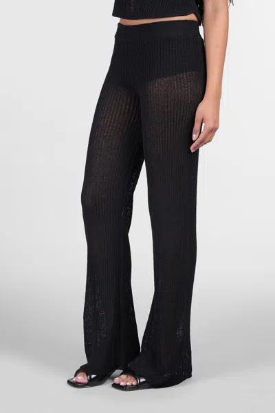 Iro Paula Pants In Black Cotton