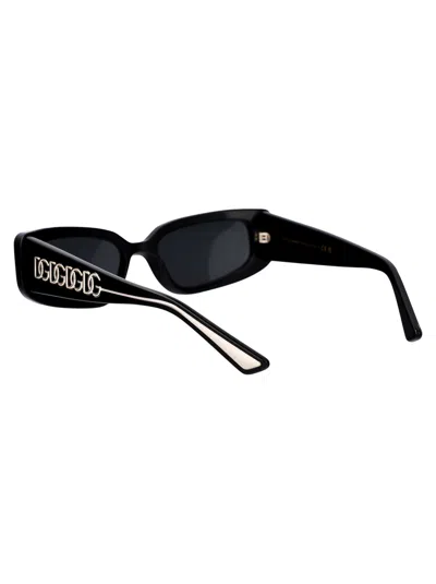 Dolce & Gabbana Black Acetate Sunglasses