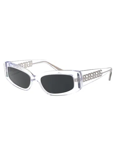 Dolce & Gabbana Dolce  Gabbana Eyewear Rectangular Frame Sunglasses