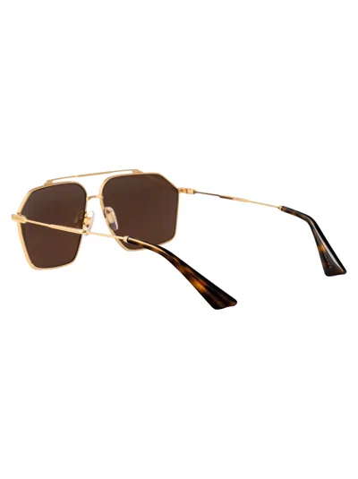 Dolce & Gabbana Gold Metal Sunglasses