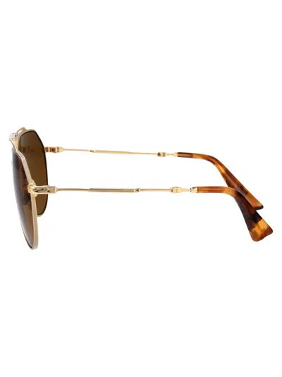 Dolce & Gabbana Gold Metal Sunglasses