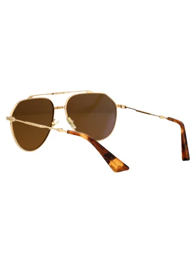 Dolce & Gabbana Gold Metal Sunglasses