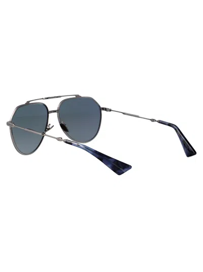 Dolce & Gabbana Gunmetal Metal Sunglasses