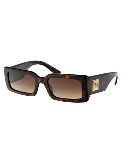 Dolce & Gabbana Havana Acetate Sunglasses