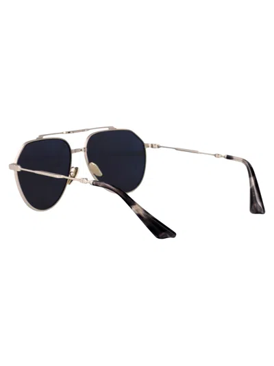 Dolce & Gabbana Matte Silver Metal Sunglasses