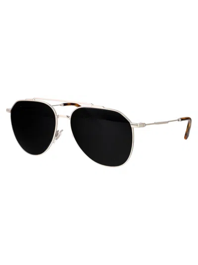 Dolce & Gabbana Silver Steel Sunglasses
