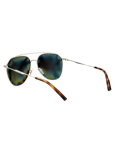 Dolce & Gabbana Silver Steel Sunglasses