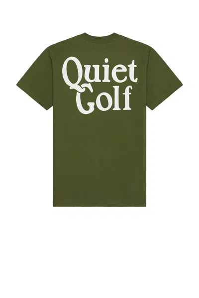 Quiet Golf Heritage Stack Tee