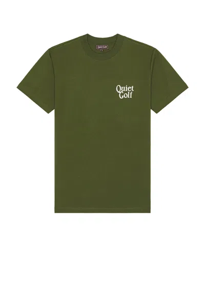 Quiet Golf Heritage Stack Tee