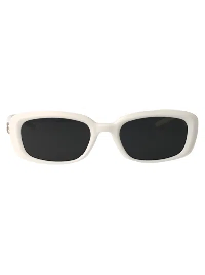 Gentle Monster W2 White Acetate Sunglasses