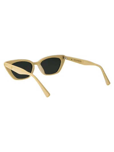 Shop Gentle Monster Yellow Acetate Sunglasses