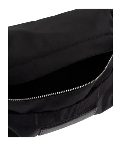 Jil Sander Leather Belt Bag In Black