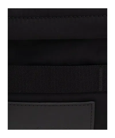 Jil Sander Leather Belt Bag In Black
