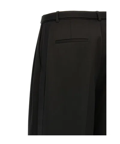 Jil Sander Wool Trousers With Back Pockets And Belt Loops