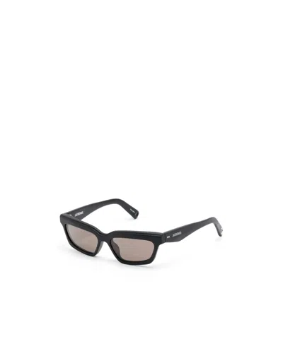 Jacquemus Full Frame Sunglasses In Black