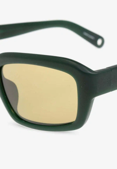 Jacquemus Marino Rectangular Sunglasses