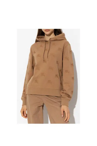 Burberry Ekd-embroidered Cotton Hoodie