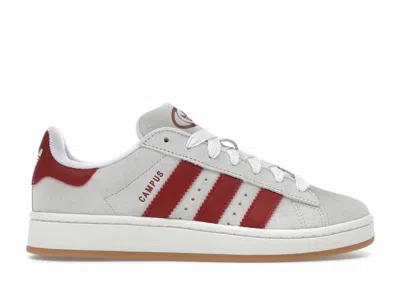 Pre-owned Adidas Originals Campus 00s (women's) Sneakers In Crystal White/core White/preloved Ruby In Multi