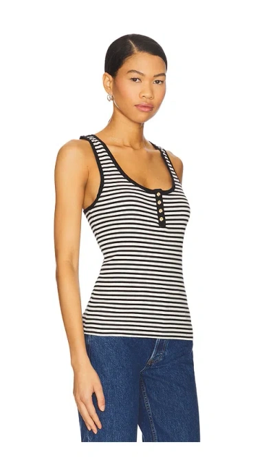 Anine Bing Alessia Tank Top In Black