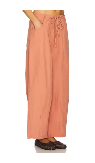Lioness Riptide Pant In Orange