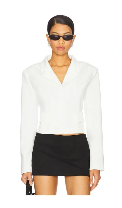 Lioness Lune Blazer Foam In White