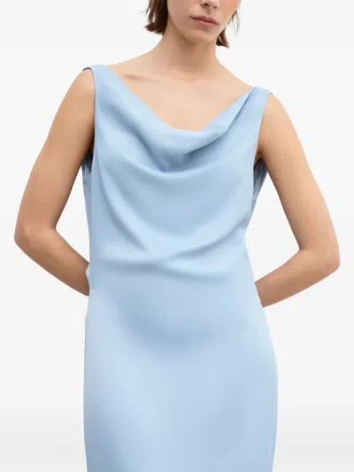 House Of Dagmar Waterfall Maxi Dress In Dove Blue