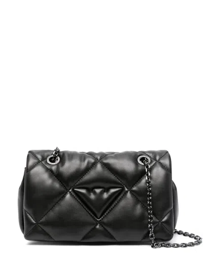 Emporio Armani Quilted Faux-leather Shoulder Bag