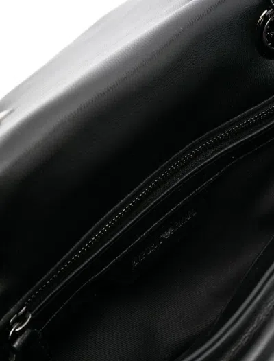 Emporio Armani Quilted Faux-leather Shoulder Bag