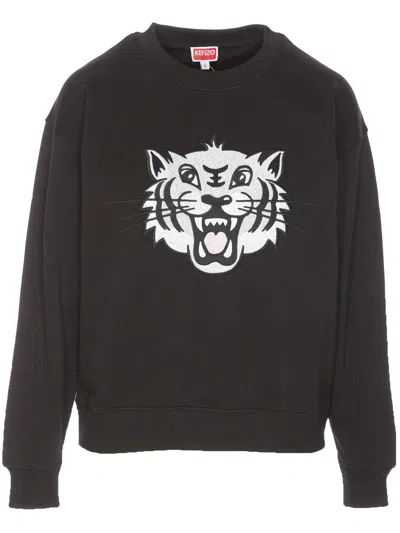 Kenzo Happy Tiger Embroidered Sweatshirt