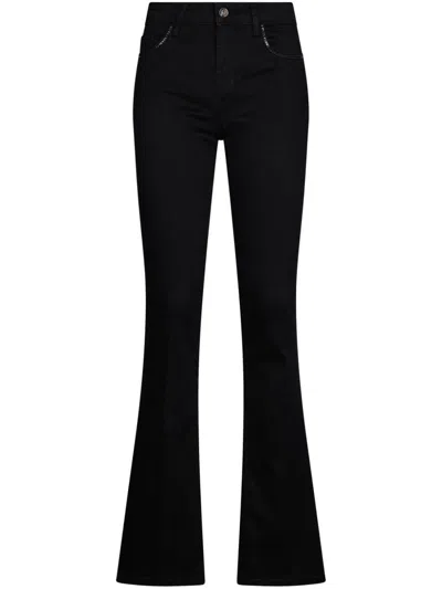 Liu •jo Liu Jo Slim Black Flared Jeans