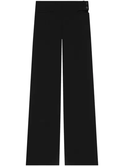 Courrèges Black Casual Pants With Waistband