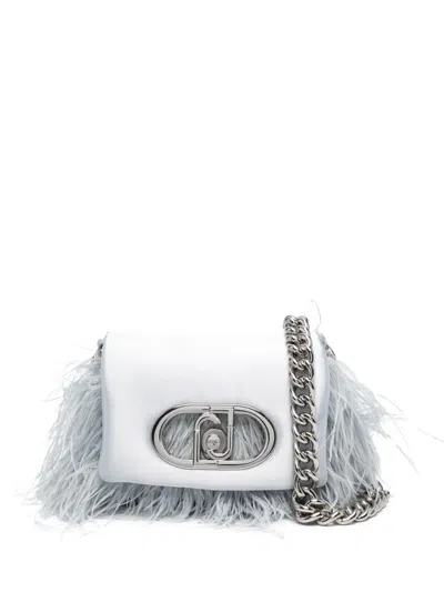 Liu •jo Liu Jo Ice-colored Mini Bag With Soft Feathers