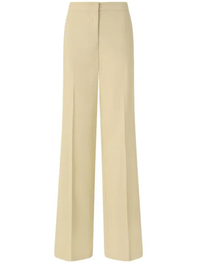 Pinko Wide-leg Trousers With Tailored Silhouette And High Waist
