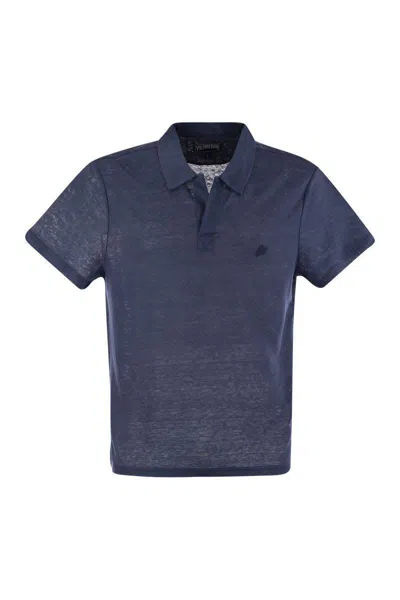 Vilebrequin Short-sleeved Linen Polo Shirt