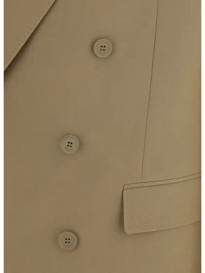 Saint Laurent Wool Blazer Jacket Button Detailing