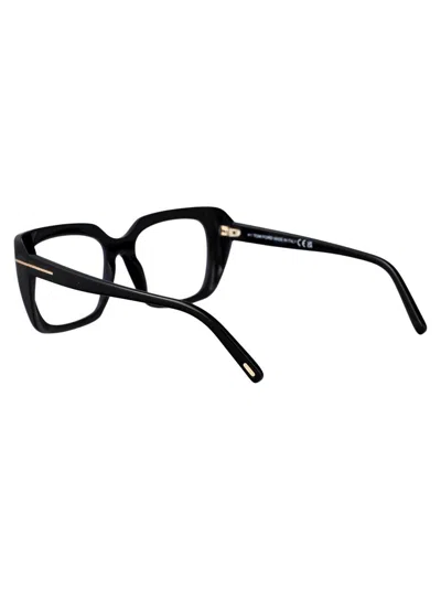 Tom Ford Blue Light Block Cat Eye Ladies Eyeglasses Ft5949-b 001 56