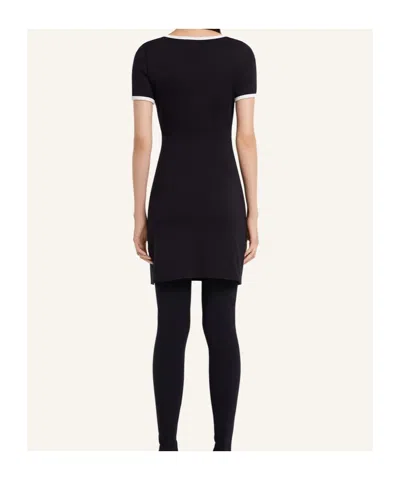 Courrèges Holistic Contrast Mini Dress