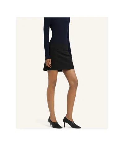 Courrèges Black Heritage Pocket Miniskirt