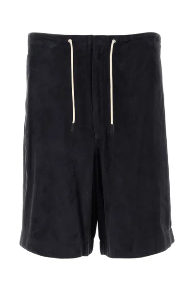 Emporio Armani Midnight Blue Drawstring Waist Shorts