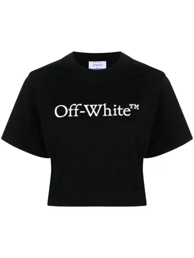 Off-white Off White Logo T Shirt In Black