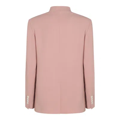 Montedoro Pink Viscose Casual Jacket