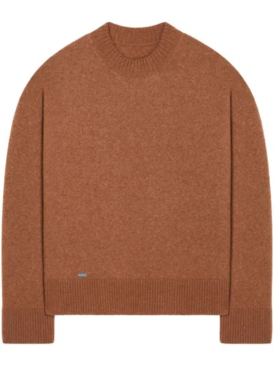 Alanui Ribbed-edge Cashmere-blend Jumper