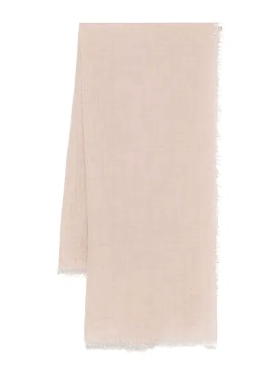 Faliero Sarti Cashmere Scarf With Delicate Fringe