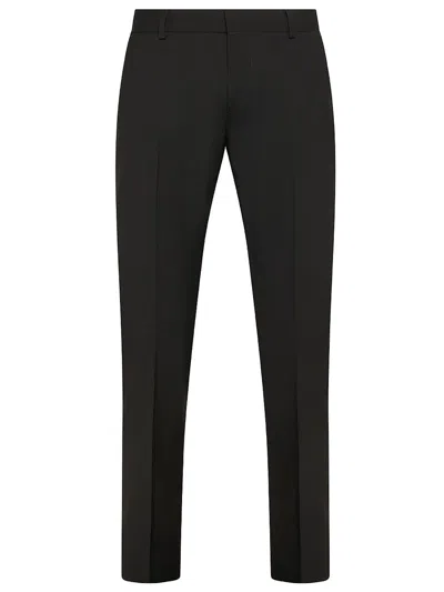 Daniele Alessandrini Black Elegant  Trousers