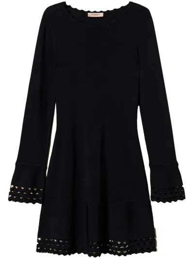 Twinset Falerd Black Mini Dress