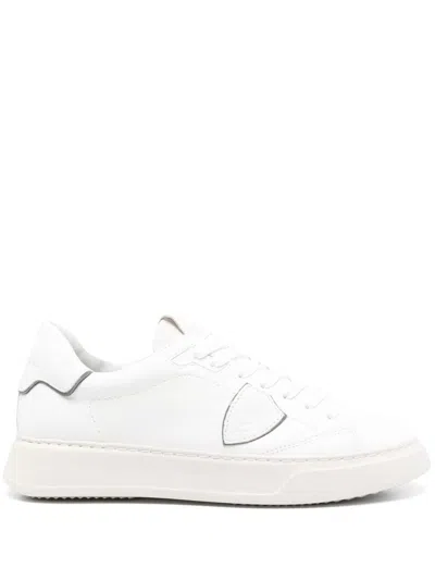 Philippe Model Sneakers Temple In White Leather