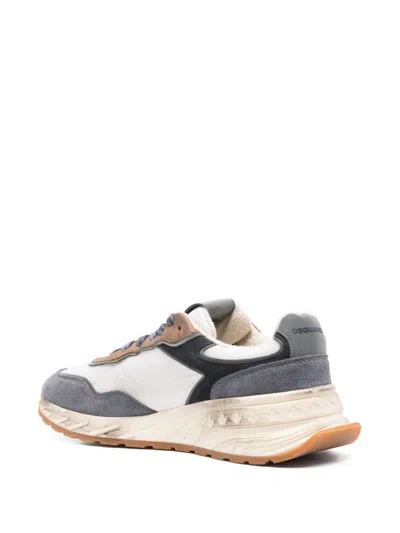 Dsquared2 Low Top Blue Denim Sneakers