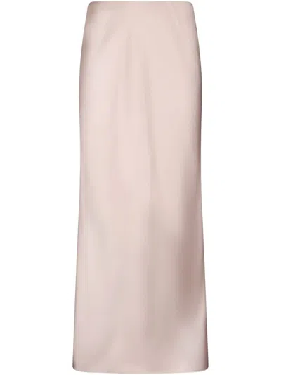 Liu •jo Liu Jo Zipped Satin Maxi Skirt