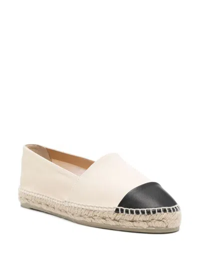 Castaã±er Castaner Canvas Slip-on Espadrilles With Leather Cap Toe