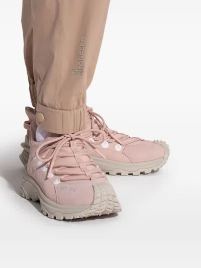 Moncler Trailgrip Lite2 Sneakers With Rugged Sole And Distinctive Logo